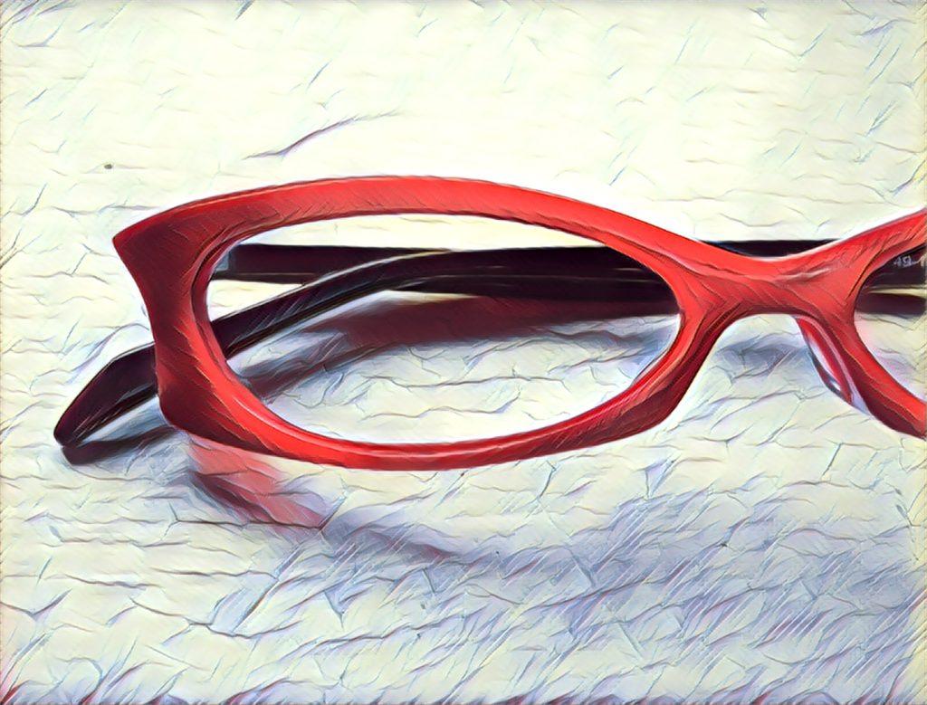 Red Ruby Glasses Frames