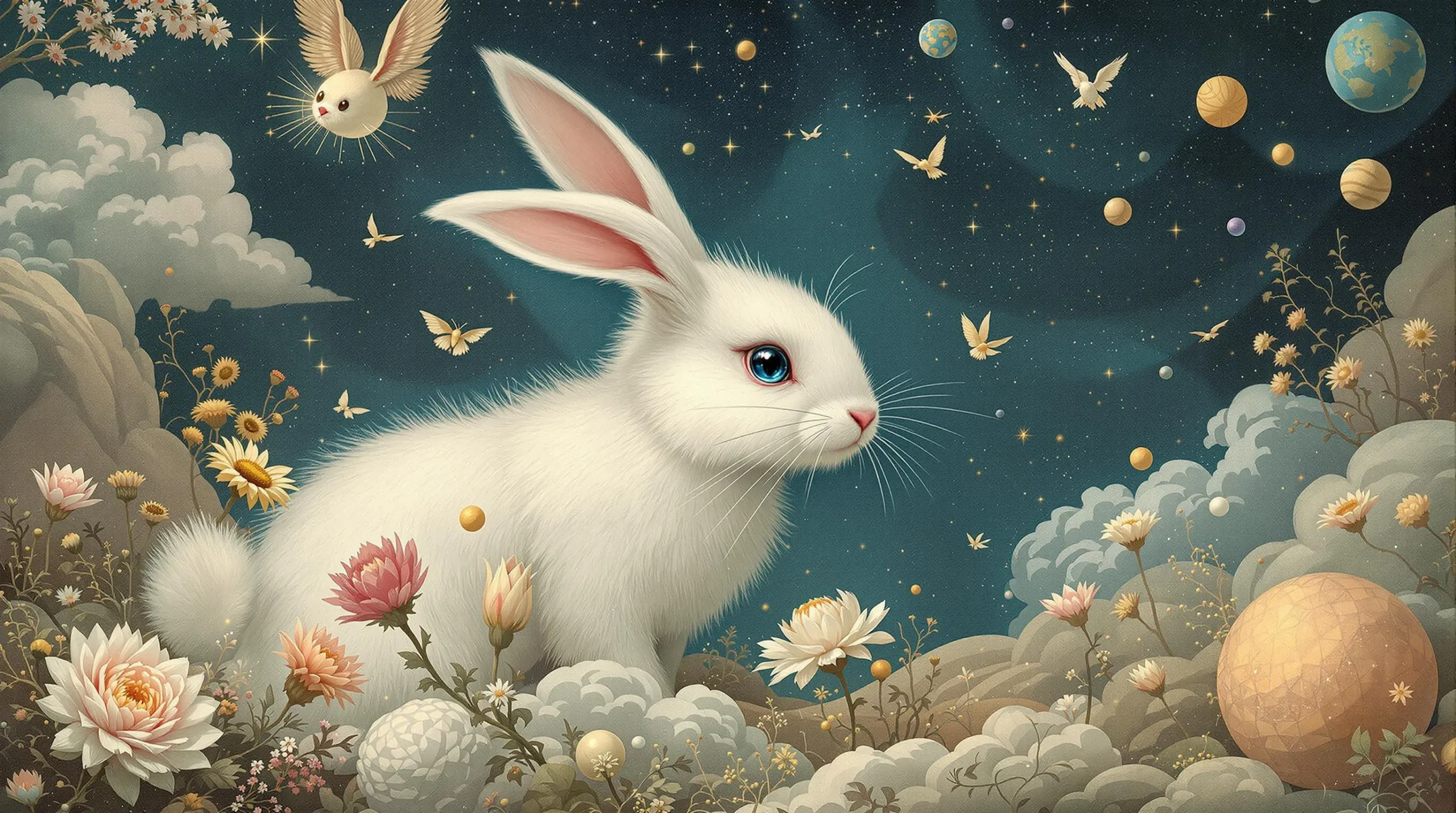 White Rabbit Archetype Meaning \u0026 Symbolism, image size:2560x1429